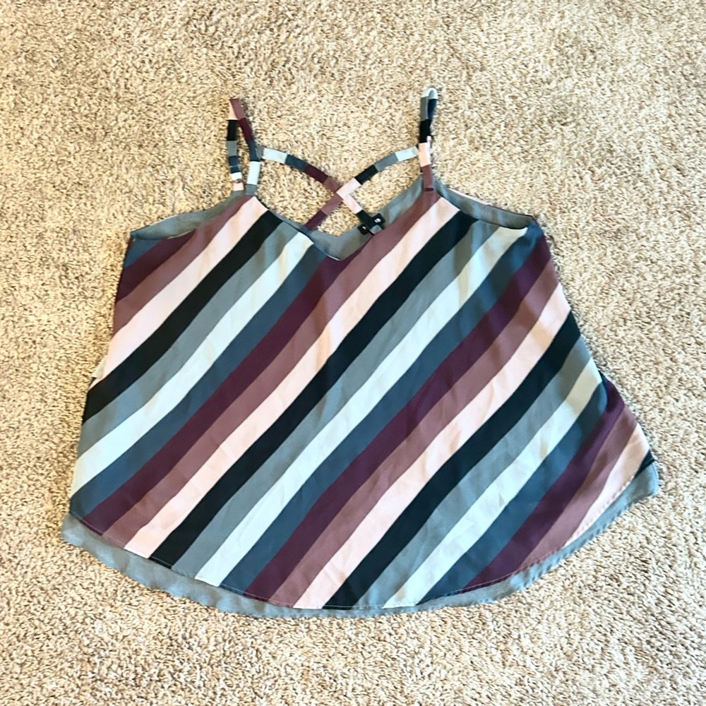 Torrid Striped Women's Tank Top